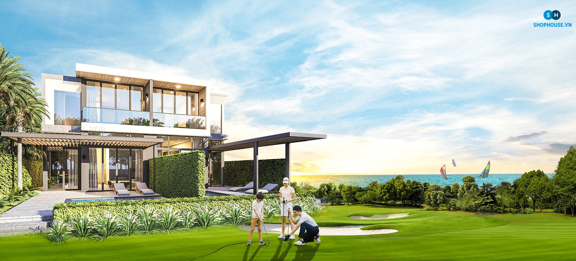 View-pga-golf-villas-garden-novaworld
