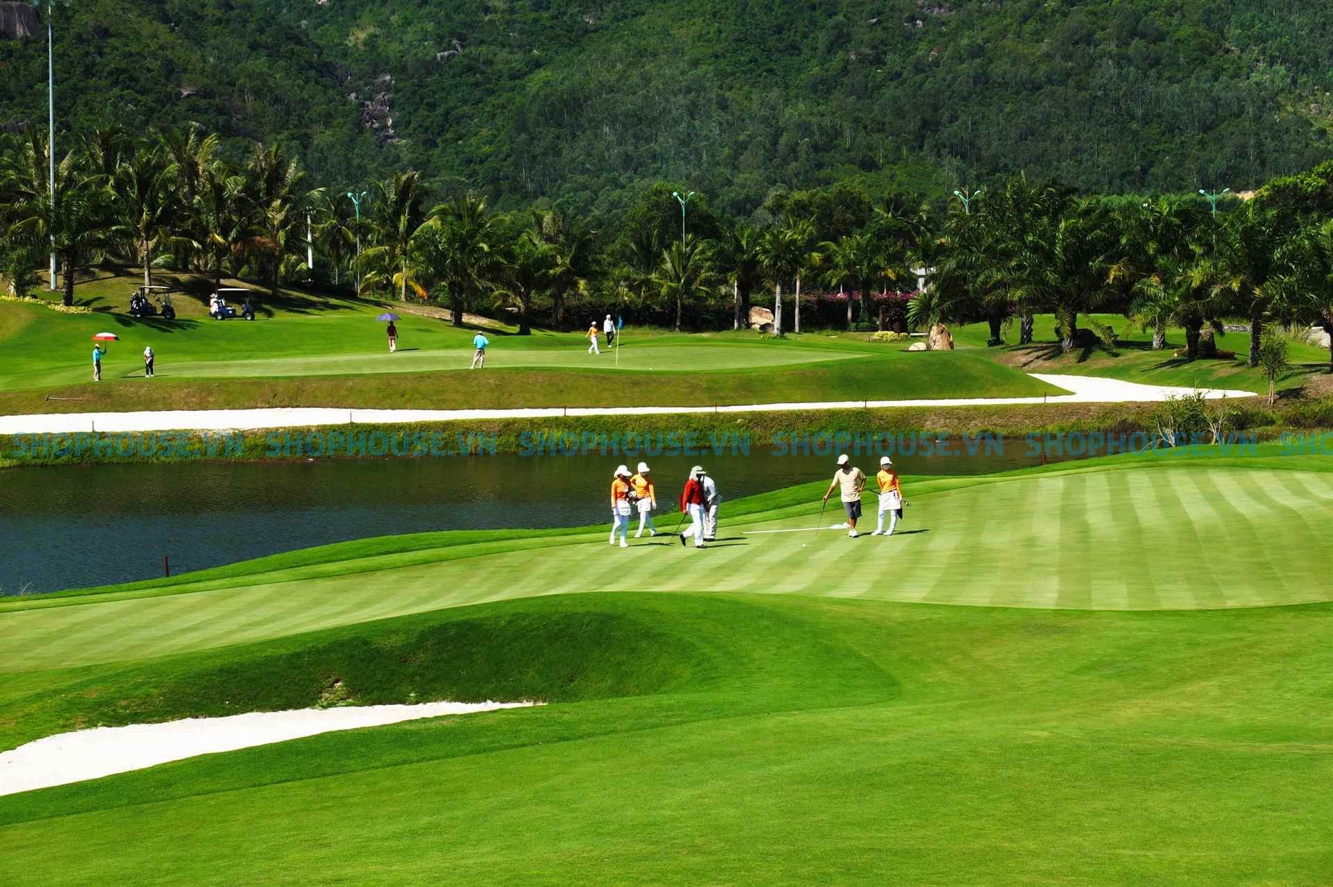 Golfer danh golf thuong xuyen tai novaworld da lat novaland